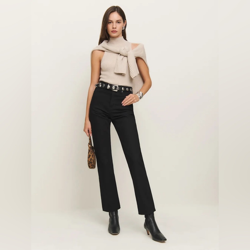 Reformation Cynthia High Rise Straight Jeans